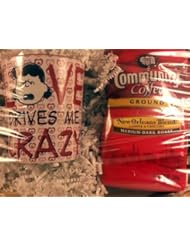 Grocery: Thinking of You Coffee and Mug 2 Item Combo Bundle - 1 Peanuts Themed Coffee Mug By Gibson Oversea Inc. and 1 Community Coffee 12 Oz. Ground New Orleans Blend Coffee - Gibson Overseas and Community Coffee