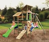Little Tikes Windsor Climb & Slide wood Swing set