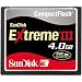 SanDisk SDCFX3-004G-A31 4 GB Extreme III CompactFlash Card (Retail Package)