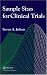 Estimating Samples Sizes in Clinical Trials