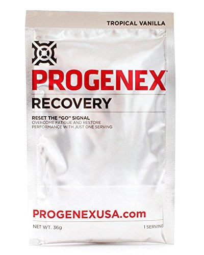 PROGENEX® Recovery Single Serves Individual Sports Nutrition And Performance Enhancing Supplements (Tropical Vanilla)
