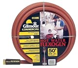 Tools & Hardware : Gilmour 50 Series Hot Water Flexogen Hose 5/8 Inch x 50 Feet #50-58050 Red