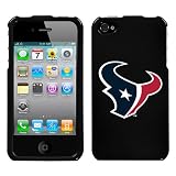 iPhone 4 Houston Texans Black Snap on Superior Hard Cover