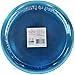 Party Dimensions 20 Count Plastic Plate, 9-Inch, Neon Blue
