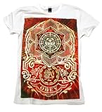 Obey Flower Crest Original Guys T-shirt in Scour - Ships in ''24'' Hours!