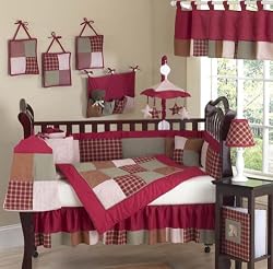 JoJoDesigns9-PieceBabyCribBeddingSet-Casey'sCabinCountryBoy