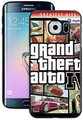 Grand Theft Auto Phone Cases for Samsung Galaxy S6 Edge, Anime Game Quotes Exact-fit Non-slip Armor Defender Galaxy S6 Edge Case