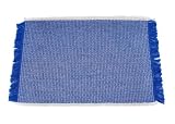 13 x 20 Country Weave Placemats(Set of 4), Hand Loomed in USA (Blue)
