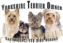 Yorkshire Terrier Yorkie Mouse Pad Dog Mousepad "Vice Versa"