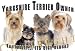 Yorkshire Terrier Yorkie Mouse Pad Dog Mousepad Vice Versa