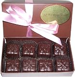 Dark Chocolate Covered Marzipan 8 pcs
