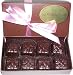 Dark Chocolate Covered Marzipan 8 pcs Image