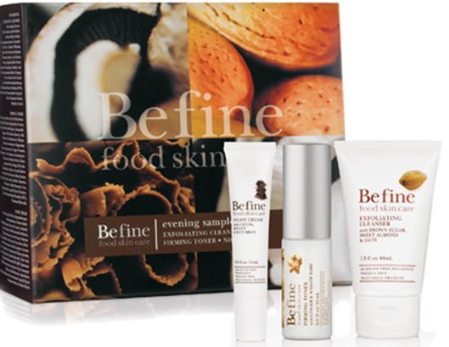 Be fine Evening Sampler food skin care 1 set