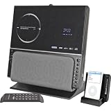 ISymphony V1BLUE - Micro system with iPod cradle - radio / CD / MP3 / SD/MMC digital player / USB flash player/recorder