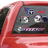 Tennessee Titans 11'' x 17'' Window Clings Sheet