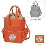 Illinois Fighting Illini NCAA Activo Waterproof Tote (Orange)