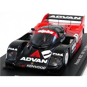 【クリックで詳細表示】1/43 ポルシェ 962C 87 富士500km ＃1 (KBS062)