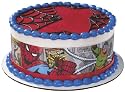 Spiderman Designer Prints Cake Edible Image