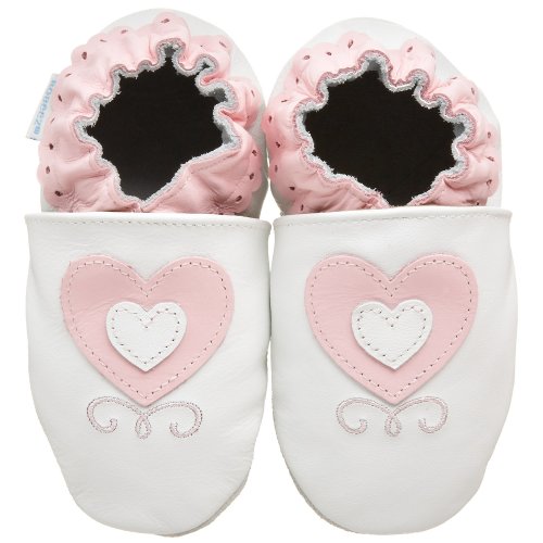 Robeez Soft Soles Heart Crib Shoe (Infant Toddler)