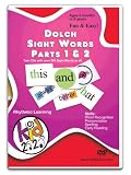 Dolch Sight Words, Parts 1&2