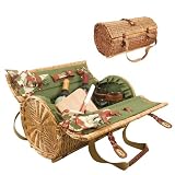 Verona 18 Wine & cheese Basket for 2 by Picnic Time