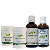 Native Remedies The Power Pack For Men: Adaptozen; Vitalitonic; Bio-oxidate And Ikawe Powerpack (one Of Each), 7 Units
