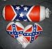 Youth Confederate Flag Boxing Gloves W/bag