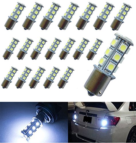 20 X 1156 7506 1003 1141 LED 18 SMD LED Bulbs Interior RV Camper Cool White 20 X 1156 7506 1003 1141 LED 18 SMD LED Bulbs Interior RV Camper Cool White
