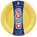 Solo Yellow 7-Inch Plastic Plate, 25-Regard Packages (Pack of 10)