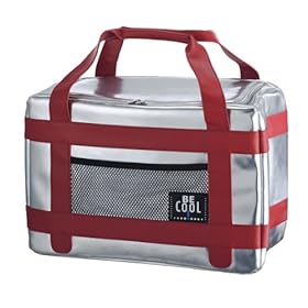 alfi Be Cool Borsa termica grande, 20 L, colore: Argento/Rosso alfi Be Cool Borsa termica grande, 20 L, colore: Argento/Rosso