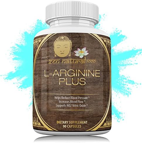 L-Arginine Plus NO2 Nitric Oxide Supplement - ZEN NATURAL 5000