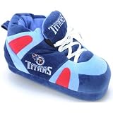 Tennessee Titans Slipper Size: 6-7.5, Color: Blue / Red