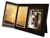 Tomorrow Poem Pet Loss Sympathy Picture Frame Gift and Memorial Keepsake