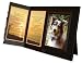 Tomorrow Poem Pet Loss Sympathy Picture Frame Gift and Memorial Keepsake, Black with Foil Accent