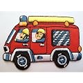 Feuerwehr AUFN�HER APPLIKATION B�GELBILD PATCH