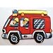 Feuerwehr AUFN�HER APPLIKATION B�GELBILD PATCH