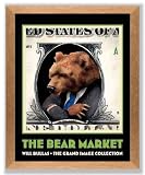 Will Bullas - The Bear Market - Gold Frame 22.5