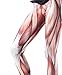 Ensasa Women's Graphic Printed Slim Pants Workout Tights Leggings