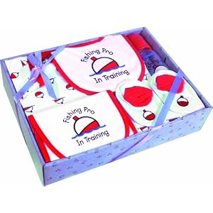 Rivers Edge 5-Piece Baby Gift Set For The Fishing Pro In Training by 