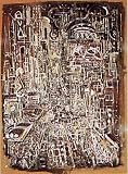  : Broadway 1936 by Mark Tobey. Art Print Poster FRAME IT.. 22.5 inches width by 28.5 inches height. Highest Quality Art Poster Print