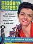 MODERN SCREEN Magazine, September 1956, with Jane Russell on the  cover.  Scarce.  Inside we have full page ad for HIGH SOCIETY with Sinatra, Grace Kelly and Bing Crosby, articles/candid photos of Elizabeth Taylor, Natalie Wood, Kim Novak, Steve ALlen, Ro