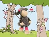 picture of Nici Sheep Lucy Mah Mobile Phone Nylon/ Plush Bag