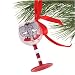 Alabama Crimson Tide Hand-Painted Mini Wine Glass Christmas Ornament