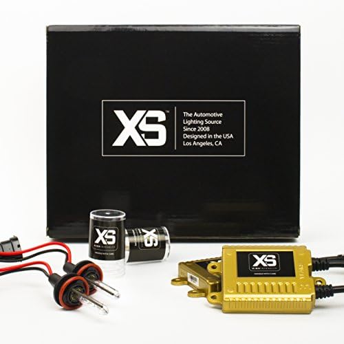 880/881 4300K Xenon Headlight Conversion Kit featuring CANBus Ballasts - Replaces Halogen Bulbs &amp; HID Bulbs - Auto Parts for Cars &amp; Trucks - All in One Conversion Kit