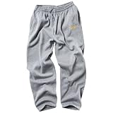 Fleece Sweatpant with Stack Logo - Steel (Steel) - Small