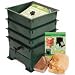 Worm Factory DS3GT 3-Tray Worm Composter, Green