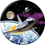 Space Odyssey 9 Lunch Plates 8 Pack