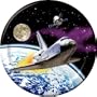 Space Odyssey 9" Lunch Plates 8 Pack