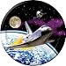 Space Odyssey 9" Lunch Plates 8 Pack