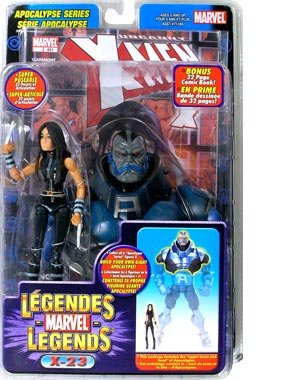 Marvel Legends #12 Apocalypse Series: 6" X-23 (Black Costume)